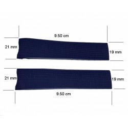 LONGINES blue rubber strap 21mm L682154973 L682.154.973 HYDROCONQUEST L3.781.3 L3.781.4
