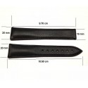 OMEGA black leather strap 20mm 310.32.42 032CUZ014116 x 310.32.42.50.01.002