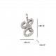 Pendant Initial "A" Gold and Diamonds ct. 0.14 *CD372A