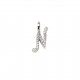 Pendant Initial "L" Gold and Diamonds ct. 0.17 *CD372L