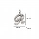 Pendant Initial "P" Gold and Diamonds ct. 0.19 *CD372P