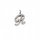 Pendant Initial "P" Gold and Diamonds ct. 0.19 *CD372P