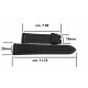 OMEGA strap Speedmaster Black Kevlar 20mm ref. 98000069 for X-33 3291.50