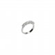 Ring 5 Diamonds ct. 1,00 & White Gold 18kt ref. AN398F