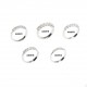 Ring 5 Diamonds ct. 0,15 & White Gold 18kt ref. AN396A