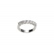 Ring 7 Diamonds ct. 0,70 & White Gold 18kt ref. AN397D