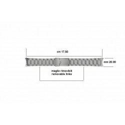 HAMILTON steel bracelet H695694102 H695.694.102 H694390 Khaki Field Mechanical 38mm