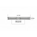 HAMILTON steel bracelet H695694102 H695.694.102 H694390 Khaki Field Mechanical 38mm
