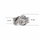 Anello con Iniziale "A" diamanti ct. 0,33 e oro 9kt e/o 18kt 