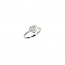 Heart Ring gold 18k with Diamonds