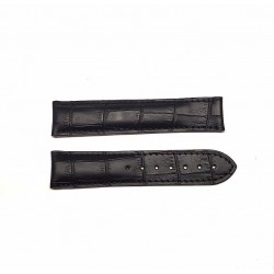 Black strap MORELLATO for OMEGA Speedmaster 20mm / 18mm x 94521813 