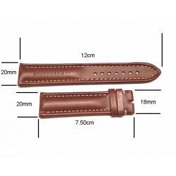 EBERHARD strap 20mm ref 080 x 32021 - 32022 - 32023 - 32024 - 32029 - 32112 - 31022 - 31024 - 31033 - 31111 - 31122 ...