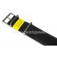 MORELLATO cinturino nero canvas canvass black strap nato x HAMILTON 18mm