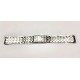 BULOVA bracciale 20mm Jet Star 96B401 96B414 96B415 96K112 (8771244)