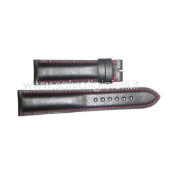 EBERHARD black red sewing strap TRAVERSETOLO 21mm 190 x 20019 20020 21016 21019 21020 21216 21116 21120