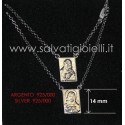 SCAPOLARE ESCAPULARIO SCAPULAR - argento / silver 925/000