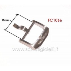 TAG HEUER fibbia 18mm ORIGINALE steel buckle boucle hebilla Dornschließe FC1066