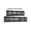 MORELLATO for ROLEX Datejust Black leather strap 20mm alligator pattern