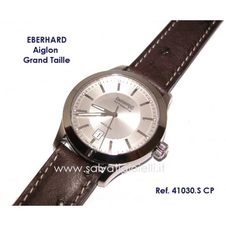 EBERHARD Watch Aiglon Grande Taille Gray 41mm ref. 41030.S CP