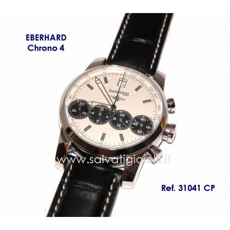 EBERHARD Watch Chrono 4 White rif. 31041 CP 31041 cp