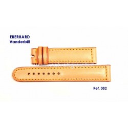 EBERHARD cinturino beige per tazio nuvolari vanderbilt ref. 082 20mm x 31045