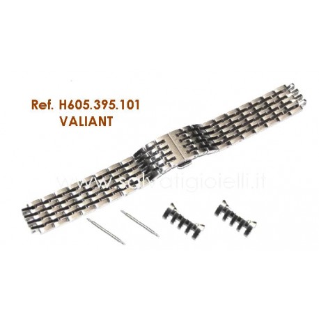 HAMILTON cinturino bracciale VALIANT steel bracelet H605.395.101 ref H605395101 per H395150