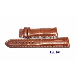 EBERHARD brown crocodile strap x TAZIO NUVOLARI GRAND TAILLE 31036 31038 ref. 104