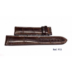 EBERHARD dark brown strap EXTRA FORT 19mm 913 40033 40035 40036 40136 41018 41024 41028 41029 49036