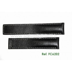 TAG HEUER  CARRERA 19mm black strap FC6202 WV2110 WV2110 WV2150 WAS2110