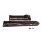 EBERHARD dark brown crocodile strap x EXTRA FORT  19mm ref. 933 ( per ref:  32033, 32120, 41018, 41024, 41028, 41029 )