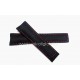 TAG HEUER cinturino nero CARRERA carbon fiber pattern 22mm FC6256 per deployante FC5037 o FC5039