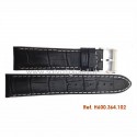 HAMILTON black strap JAZZMASTER Tonneau 22mm H690.364.102 - H690364102 for H364150 H326120 H364120