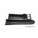HAMILTON Black leather strap  JAZZMASTER Maestro 23mm H690.327.102 H690327102 for H327660 H327160 H327161