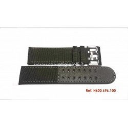 HAMILTON green canvass strap H600717102 OFFICER 22mm ref. H600.717.102 ex H600.696.100  x H706550 H717160