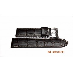 HAMILTON JAZZMASTER brown leather strap 20mm H600.325.101 H600325101 x  H325150