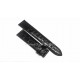 LONGINES black strap 19mm L682.100.667 ref. L682100667