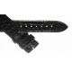 EBERHARD cinturino coccodrillo nero 18mm rif. 814 ex 813