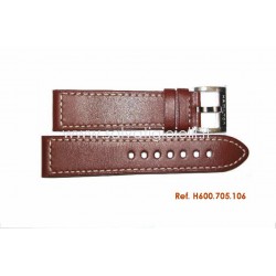HAMILTON brown leather strap 22mm H690.705.106 H690705106 Khaki Auto 42mm H705450