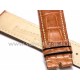 EBERHARD Light brown crocodile strap x CHRONO 4 -  20mm rif. 014 ( x ref. 30058, 30064, 31041, 30158 )