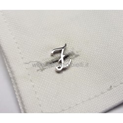 Obsigno cufflinks initial silver 925 & onyx  - letter Z