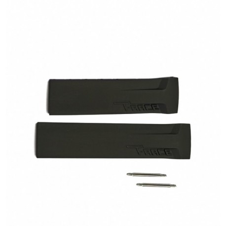 TISSOT T- Race black rubber strap 21mm T610027284 ref. T610.027.284 for model T027417A