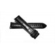 LONGINES black strap 22mm L682.109.012 ref. L682109012