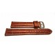 BREITLING  brown alligator print strap MORELLATO 22mm (TOP QUALITY)