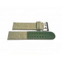 HAMILTON cinturino Khaki Field Verde canvas 22mm H600706107 H694.706.107 H70605963 H706050