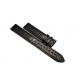 EBERHARD cinturino NERO coccodrillo x 8 JOURS - 16.5mm ref. 614 ( per ref: 20017, 20022, 21017, 21022 )