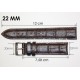 cinturino marrone MORELLATO dark brown strap 22mm (TOP QUALITY)