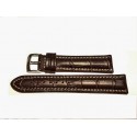 BREITLING cinturino marrone scuro MORELLATO croco brown strap 22mm (TOP QUALITY)