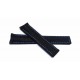 TAG HEUER black textile fabric strap AQUARACER 21.5 mm ref. FC6395 for ref. WAY201C