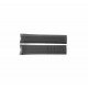 LONGINES black rubber strap 19mm L682125263 Hydroconquest L682.125.263