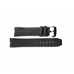 TISSOT PRC 200 black rubber strap 23mm T603034055 T603.034.8055 for T055417 A